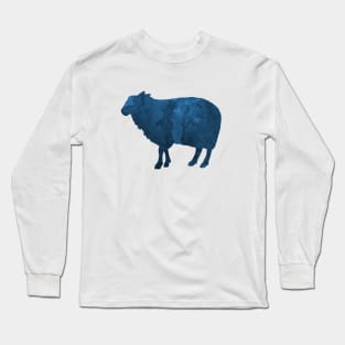 Blue Sheep Long Sleeve T-Shirt